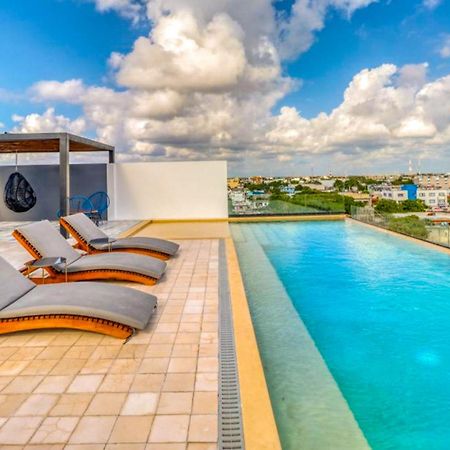Akbal 107 @ Riva Apartment Плая дел Кармен Екстериор снимка